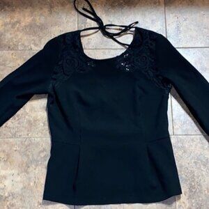 Black blouse size small